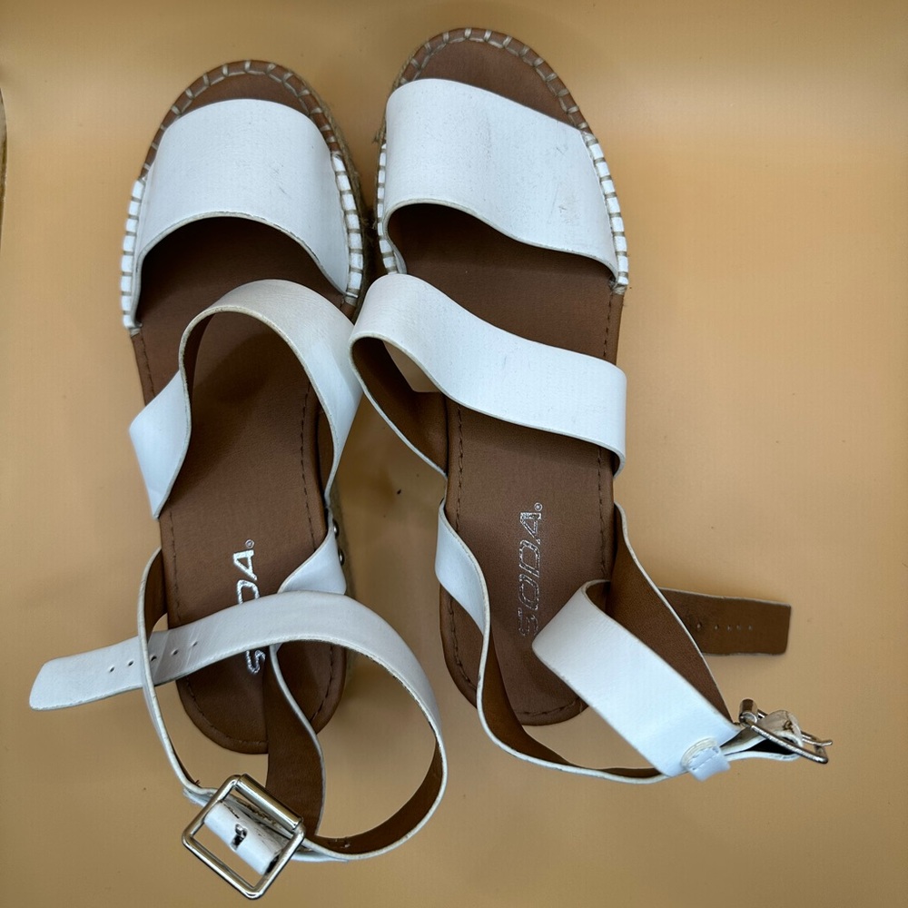 Soda Platform Wedge Sandal